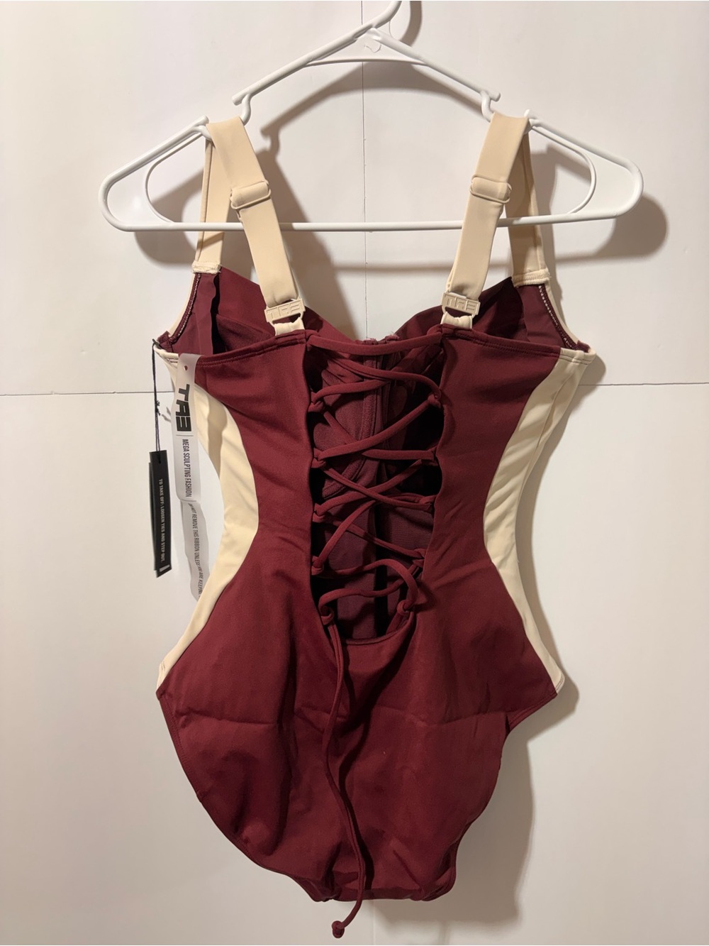 TA3 Lifty Contour Dark Cherry/Oat- Size Medium/short J/k bra cup - Picture 3 of 3